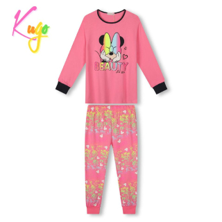 Dívčí pyžamo KUGO MP1762 růžové, vel. 134-164